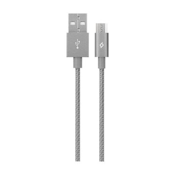 Ttec 2DK25S Siyah 30 cm Alumi Cable Micro USB Şarj ve Data Kablosu