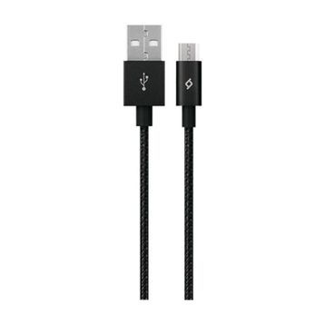 Ttec 2DK25S Siyah 30 cm Alumi Cable Micro USB Şarj ve Data Kablosu