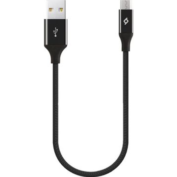 Ttec 2DK25S Siyah 30 cm Alumi Cable Micro USB Şarj ve Data Kablosu