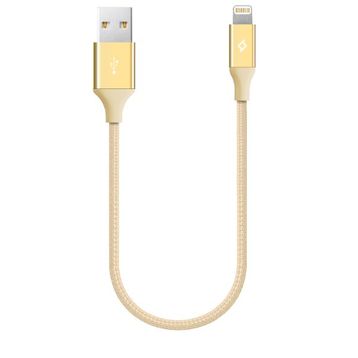 Ttec 2DK28A Sarı 30 cm Alumi Cable Şarj ve Data Kablosu