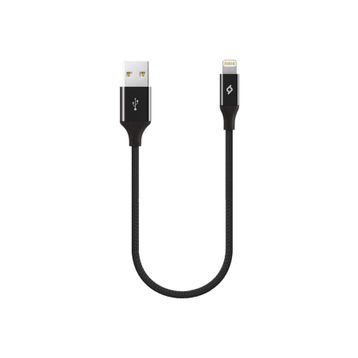 Ttec 2DK28S Siyah Alumi Cable Mini 30 cm Şarj ve Data Kablosu
