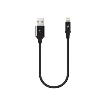 Ttec 2DK28S Siyah Alumi Cable Mini 30 cm Şarj ve Data Kablosu