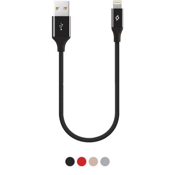 Ttec 2DK28S Siyah Alumi Cable Mini 30 cm Şarj ve Data Kablosu