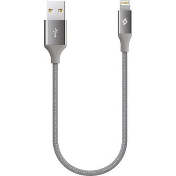 Ttec 2DK28UG Gri Alumi Cable Mini 30 cm Şarj ve Data Kablosu