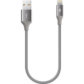 Ttec 2DK28UG Gri Alumi Cable Mini 30 cm Şarj ve Data Kablosu