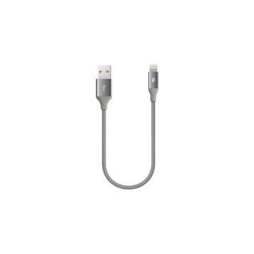 Ttec 2DK28UG Gri Alumi Cable Mini 30 cm Şarj ve Data Kablosu