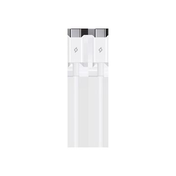 Ttec 2DK36B Beyaz Type-C 3A 120 cm 65W Şarj Kablosu