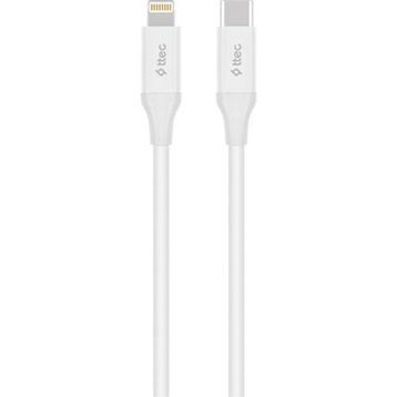 Ttec 2DK40B Beyaz Type-C Lightning Hızlı Şarj Kablosu