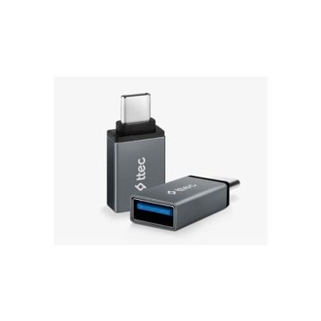 Ttec 2DK43UG Type-C USB-A 3.0 OTG Uzay Grisi Dönüştürücü Adaptör