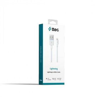 Ttec 2DK7508 Spiral Beyaz Data Kablosu