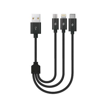 Ttec Alumicable Micro 30 cm Mini Şarj Kablo Altın