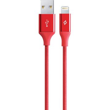 Ttec Alumicable Mini Kırmızı 30 cm IPhone Şarj Kablosu