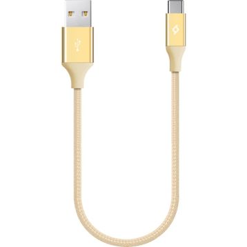 Ttec Alumicable Type-C 30 cm Mini Şarj Kablosu