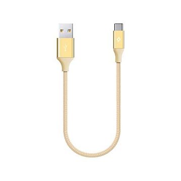 Ttec Alumicable Type-C 30 cm Mini Şarj Kablosu