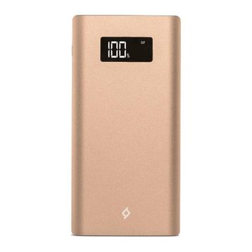 Ttec AlumiSlim LCD QC 3.0 10.000mAh Altın Taşınabilir Şarj Aleti