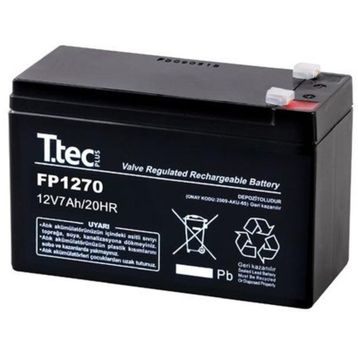 Ttec FP1270 12v 7Ah Kuru Akü