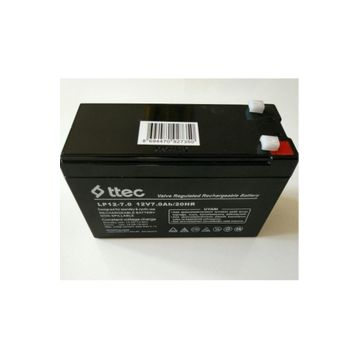 Ttec Plus 2023 12 V 7 Ah Bakımsız Kuru Akü