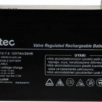 Ttec Plus 2024 12 V 7 Ah Bakımsız Kuru Akü