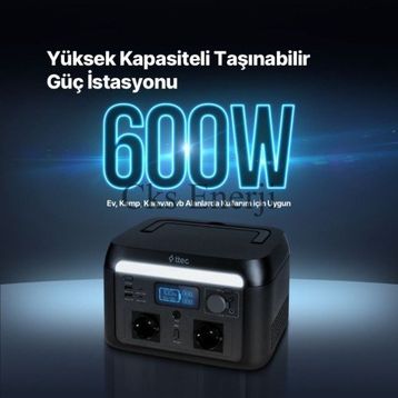 Ttec Power Max Pro 600 W Taşınabilir Güç İstasyonu