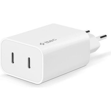 Ttec SmartCharger Duo PD 40W USB C Usb C Seyahat Beyaz Hızlı Şarj Aleti