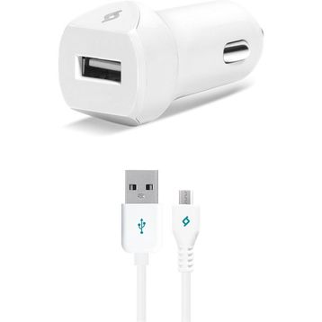 Ttec Speedcharger 2.1A Micro USB Beyaz Araç Şarj Aleti