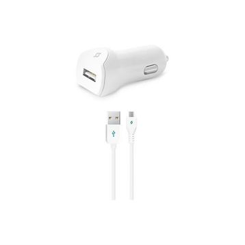 Ttec Speedcharger 2.1A Micro USB Beyaz Araç Şarj Aleti