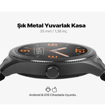 Ttec Tempus 35 mm Siyah Akıllı Saat
