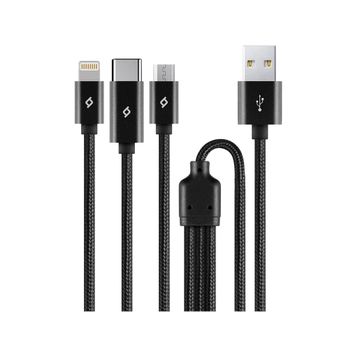 Ttec Trio Type-C Lightning Micro USB Kablosu