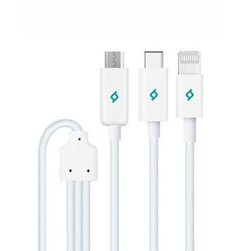 Ttec Trıo Type-C Lıghtnıng Mıcro Usb Şarj Kablosu