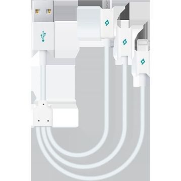 Ttec Trıo Type-C Lıghtnıng Mıcro Usb Şarj Kablosu