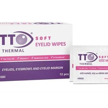 TTO 12 Adet Thermal Soft Göz Mendili