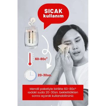 TTO 24'lü Swab Thermal Göz Çevresi Temizleme Mendili
