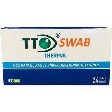 TTO 24'lü Swab Thermal Göz Çevresi Temizleme Mendili