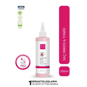 TTO Clinic 200 ml Saç Sirkesi ve Toniği