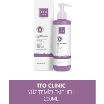 TTO Clinic 200 ml Yüz Temizleme Jeli