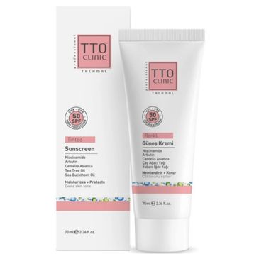 TTO Clinic Renkli SPF50 70 ml Güneş Koruyucu Krem