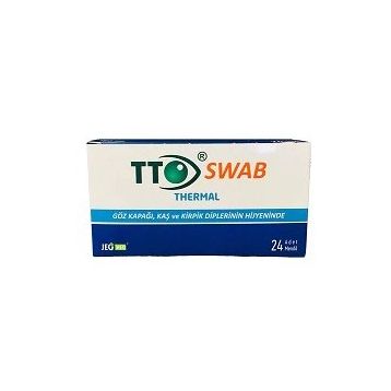 TTO Swab Çay Ağacı Yağ 24 Adet Göz Mendili