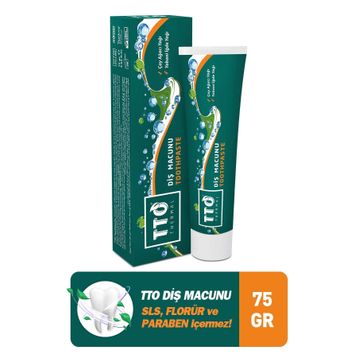 TTO Tea Tree Oil 75 ml Diş Macunu