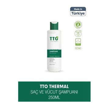 TTO Thermal 250 ml Saç ve Vücut Şampuanı