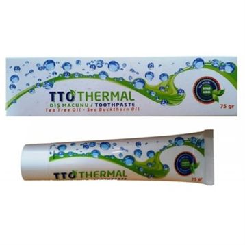 TTO Thermal 75 ml Florürsüz Doğal Diş Macunu