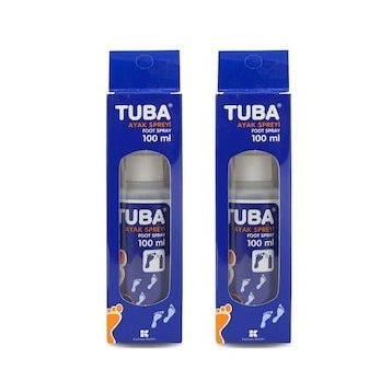 Tuba 2x100 ml Ayak Spreyi