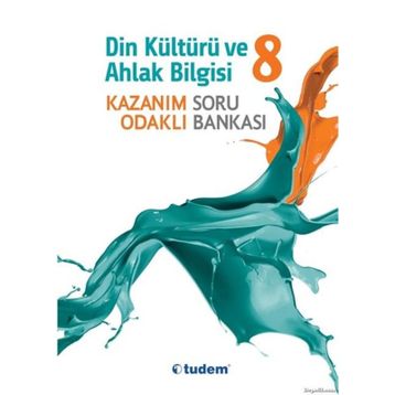 Tudem Yayınları 8.Sınıf Din Kültürü Ve Ahlak Bilgisi Kazanım Odaklı Soru Bankası