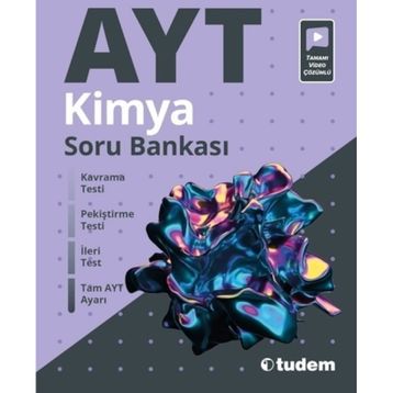 Tudem Yayınları AYT Kimya Soru Bankası Yeni