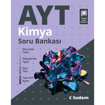 Tudem Yayınları AYT Kimya Soru Bankası Yeni
