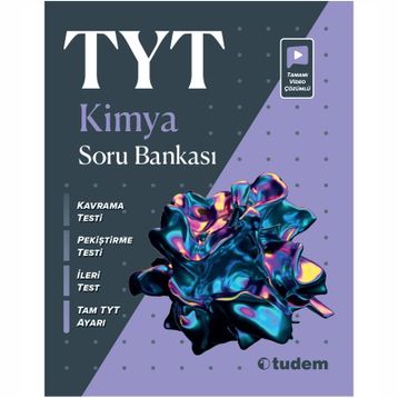 Tudem Yayınları Video Çözümlü Tyt Kimya Soru Bankası