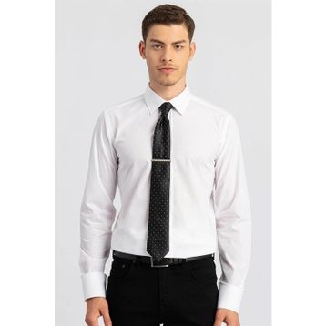 Tudors 1121441151 Modern Slim Fit Poplin Pamuk Efekt Erkek Gömlek