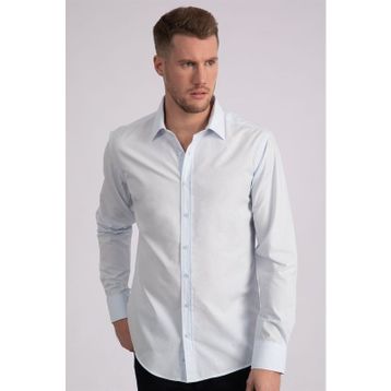 Tudors 1121441151 Modern Slim Fit Poplin Pamuk Efekt Erkek Gömlek
