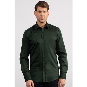 Tudors 1121441279 Modern Slim Fit Koton Saten Premium Seri Erkek Gömlek