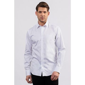 Tudors 1121441279 Modern Slim Fit Koton Saten Premium Seri Erkek Gömlek