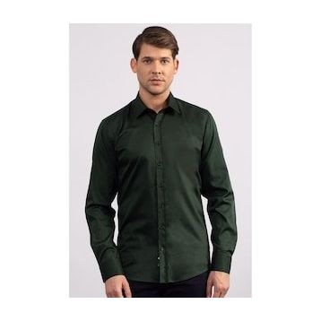 Tudors 1121441279 Modern Slim Fit Koton Saten Premium Seri Erkek Gömlek